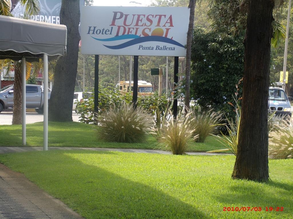 Hotel Puesta Del Sol Punta Ballena Exterior foto