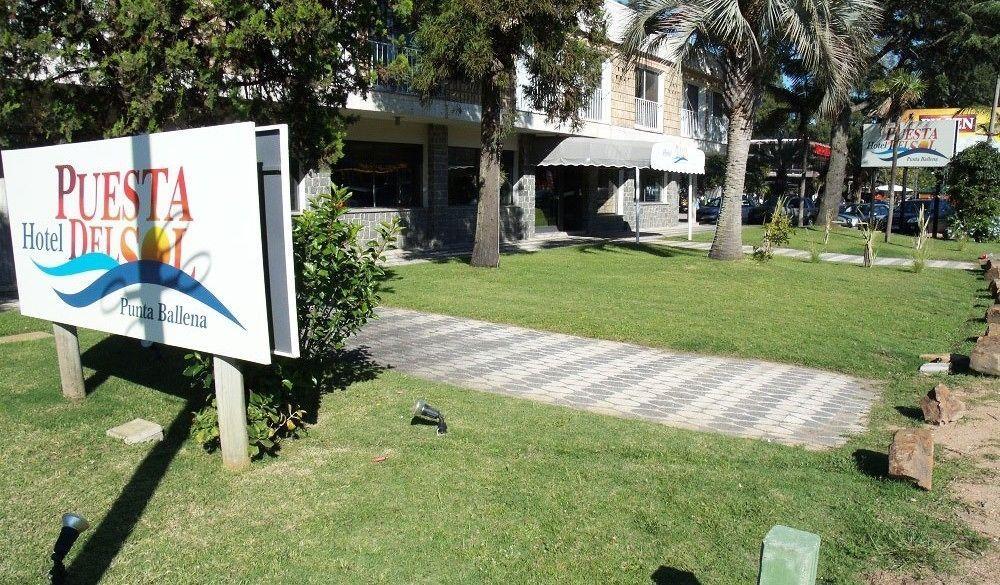 Hotel Puesta Del Sol Punta Ballena Exterior foto